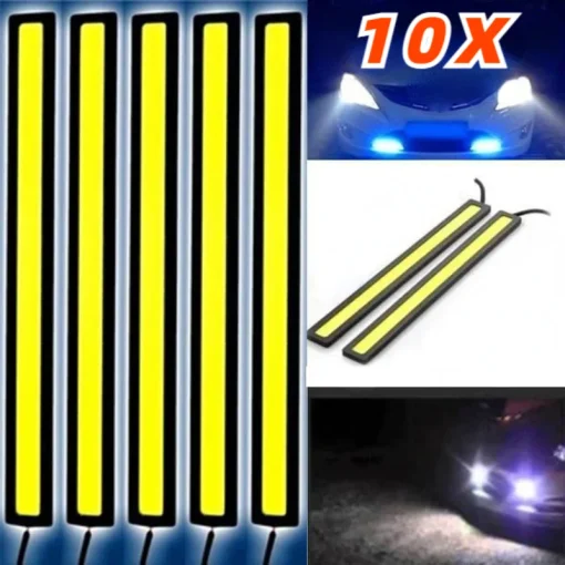 10 bandas DRL LED 17CM impermeables