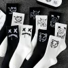 10 pares calcetines deportivos hombre, casuales, transpirables, versátiles. Calcetines personalizados graffiti Ghost face