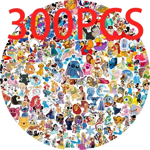 100200300Pcs Pegatinas Disney Mix