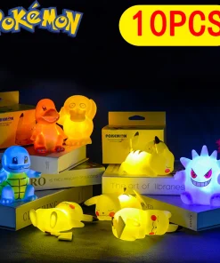 10PCS Pokémon Luz Nocturna