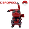 12cm Kawaii Pikachu Cos Deadpool