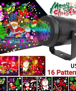 16 proyector LED Navidad lámpara Decoración