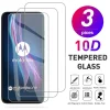 3 Protectores de pantalla cristal templado para Motorola