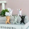 5 Figuras Bailarinas de Gatos