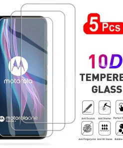 5 Protectores de cristal templado pMoto