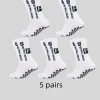 5 pares de calcetines antideslizantes de fútbol