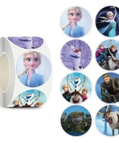 500 PCS Pegatinas Frozen