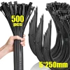 500100 piezas ataduras de cables de nailon