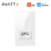 AVATTO Tuya WiFiZigbee Interruptor de luz inteligente con enchufe