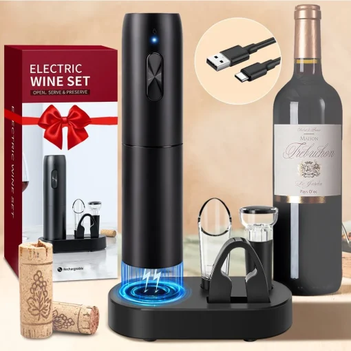 Abrebotellas eléctrico para vino tinto