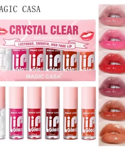 Aceite hidratante de labios en gel MAGIC CASA, 6 unid.juego