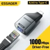 Adaptador Essager tipo C a Ethernet 1001000Mbps