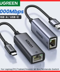 Adaptador Ethernet USB UGREEN