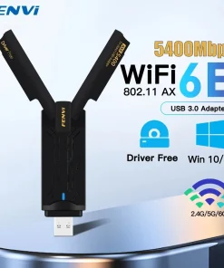 Adaptador FENVI AX5400 WiFi 6E USB