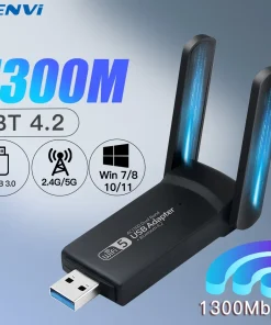 Adaptador FENVI USB 3.0 WiFi 1300Mbps