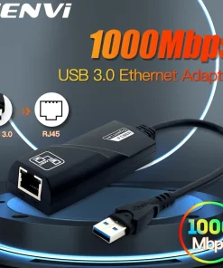 Adaptador FENVI USB3.0 a RJ45 de 1000 Mbps