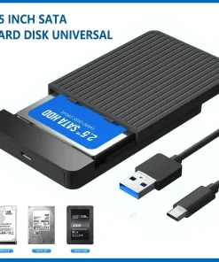 Adaptador SATA a USB 3.13.0 para carcasa HDDSSD de 2,5''