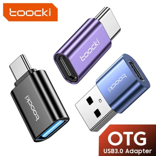 Adaptador USB 3.0 OTG a Type-C, Micro a Type-C