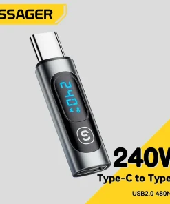 Adaptador USB C Essager 240W Tipo C a USB C