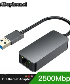 Adaptador USB C Ethernet a RJ45 2.5G