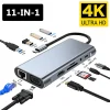 Adaptador USB C a HDMI 3.0, concentrador USB C