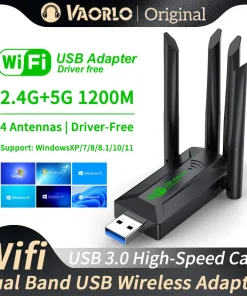 Adaptador USB WiFi 1200 Mbps