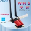 Adaptador WiFi 5 PCI-E FENVI AC1200