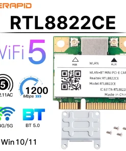 Adaptador WiFi y Bluetooth Dual Band Mini Pcie