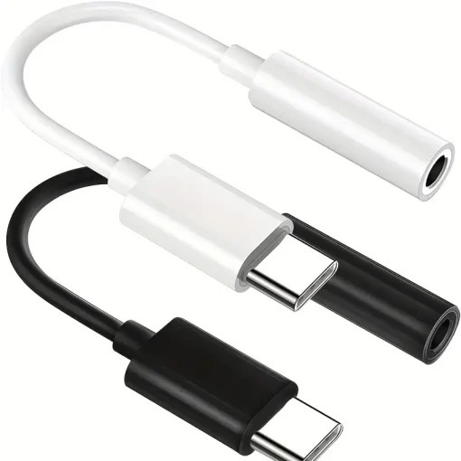 Adaptador auxiliar Tipo C a 3,5 mm