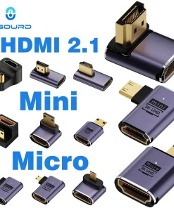 Adaptador cable HDMI2.1 a mini o micro HDMI