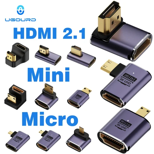 Adaptador cable HDMI2.1 a mini o micro HDMI