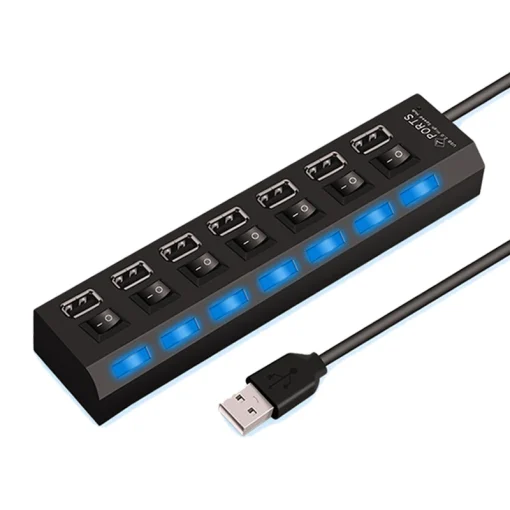 Adaptador concentrador USB de 47 puertos USB 2.0 de alta velocidad