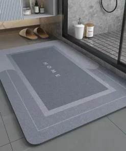 Alfombra absorbente para suelo de baño