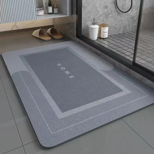 Alfombra absorbente para suelo de baño