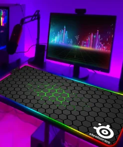 Alfombrilla XXL RGB para ratón Steelseries