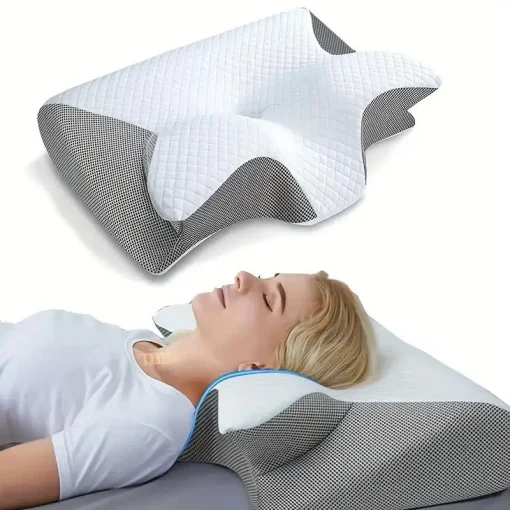 Almohada Cervical Memoria Mariposa