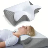 Almohada ergonómica con espuma de memoria para el cuello