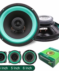 Altavoces coaxiales para coche de 456,5 pulgadas