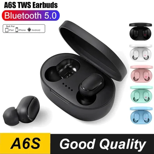 Auriculares inalámbricos Bluetooth 5.0 A6S TWS