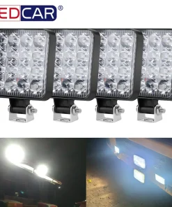 Barra Luz LED 48W 12V 24V para Carretera