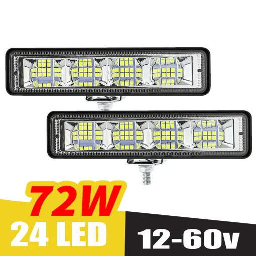 Barra de Luces de Trabajo LED 72W