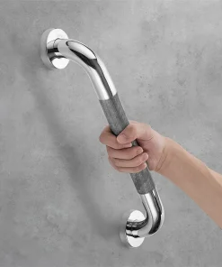 Barra de seguridad ducha baño acero inox