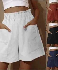 Bermudas de verano holgadas e informales