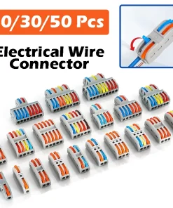 Bloques de terminales de conector de cable eléctrico push-in