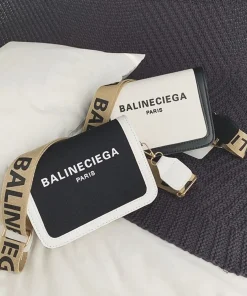 Bolso bandolera de lona casual