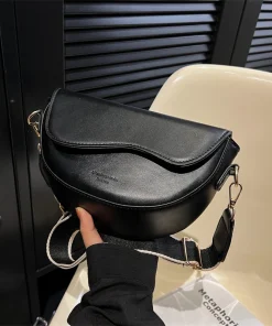 Bolso bandolera de piel sintética