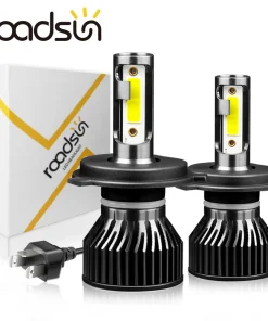 Bombilla LED para faros delanteros de coche Roadsun Mini H4 H7