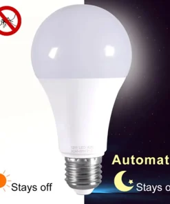 Bombilla de sensor de luz LED E27 VzzUoo