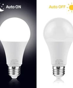 Bombilla inteligente de sensor de luz LED E27 15W