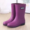 Botas de lluvia mujer cuatro estaciones